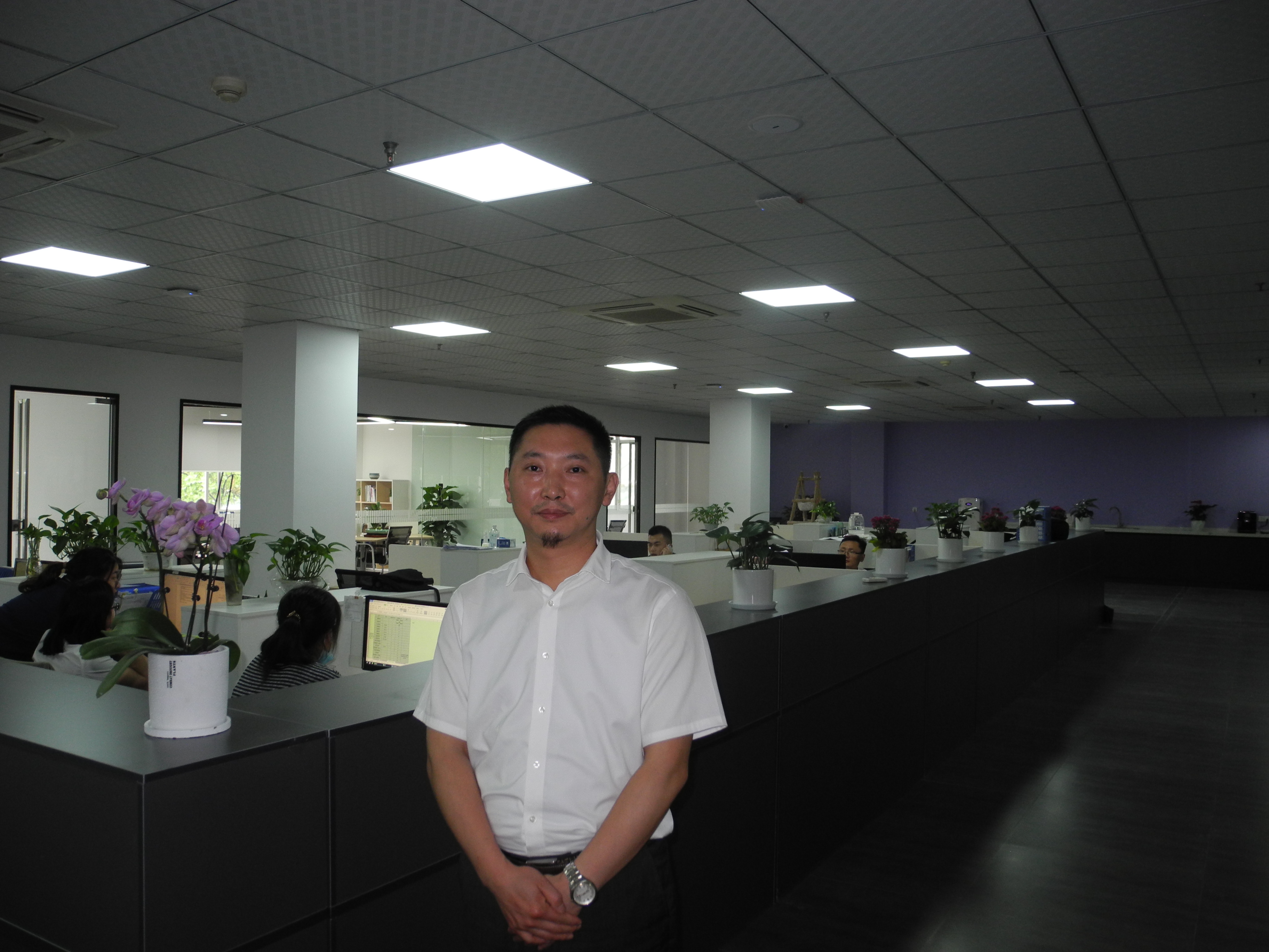 肖永华在常州新北区的公司行政中心